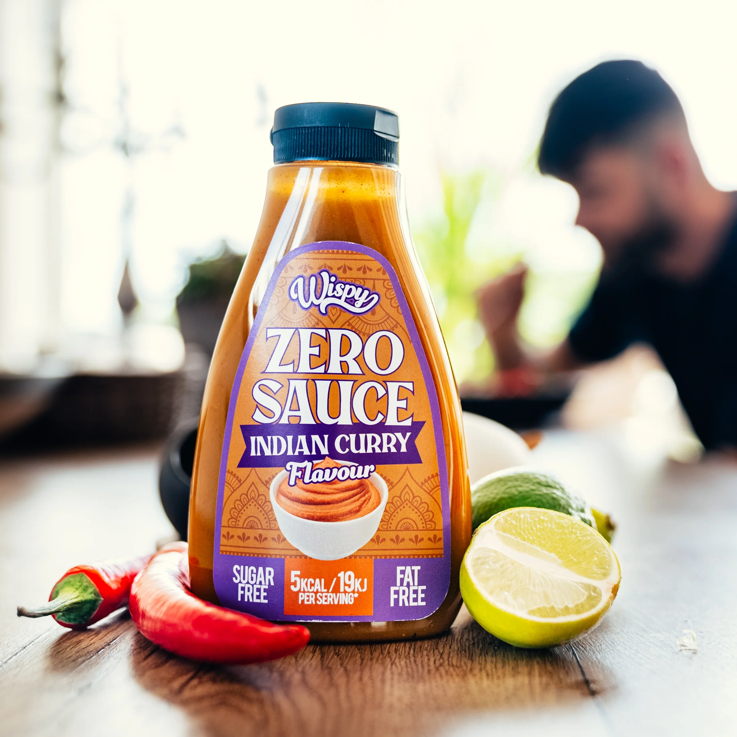 Wispy Zero Sauce - Indian Curry (440g) - Image 4