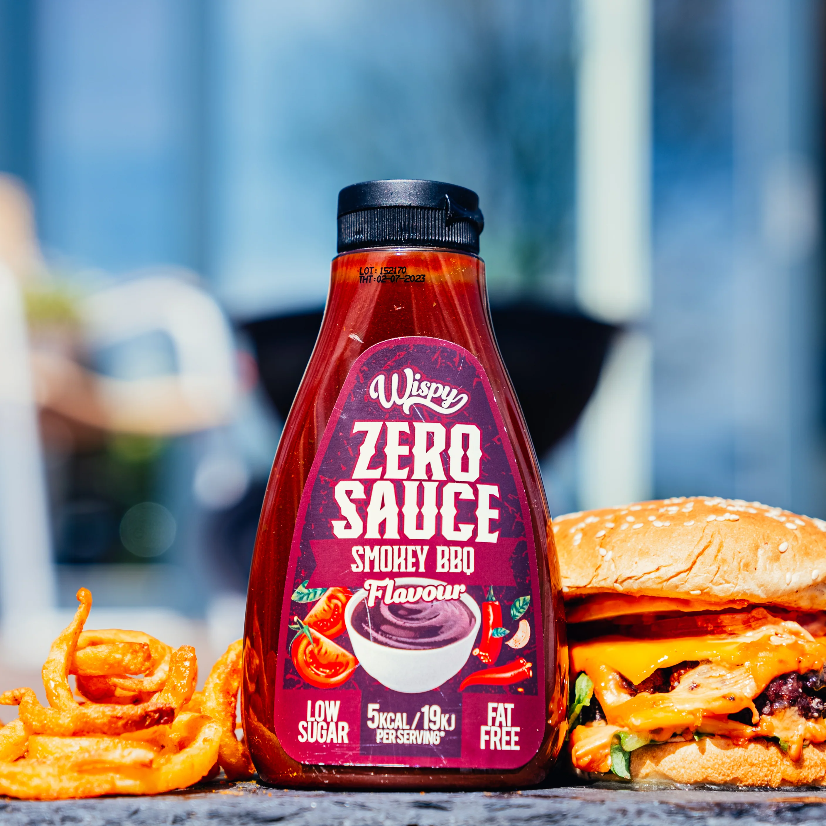 Wispy Zero Sauce - Smokey BBQ (430g) - Image 4